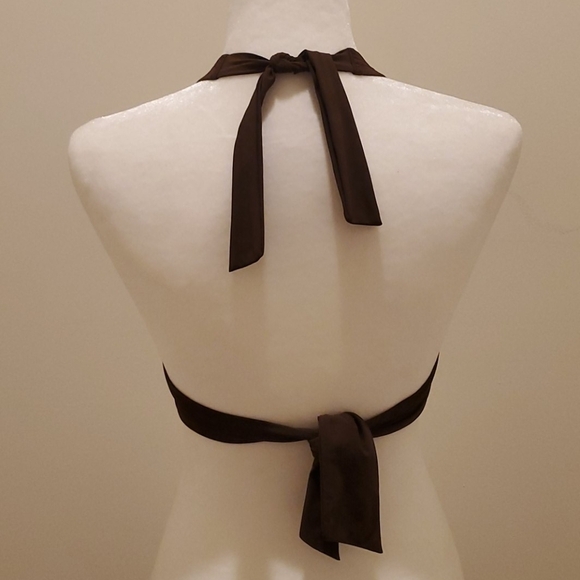Brown Bikini Top -Fully Adjustable - Picture 3 of 4